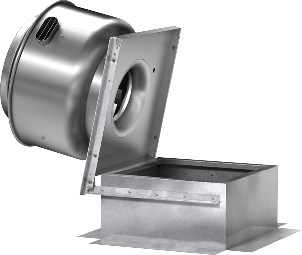 exhaust fan for commercial kitchen hood